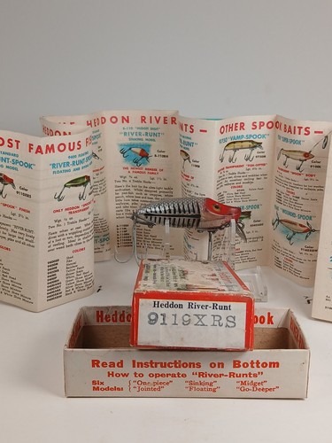 Vintage heddon river runt - river,