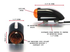 Motorbike Indicators for Harley Davidson Sportster 883 1200 48 Custom Super Low