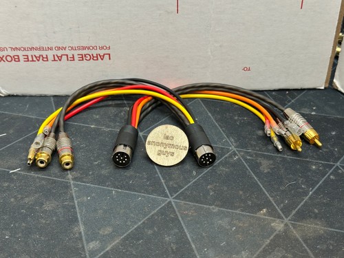 Male pin din - 8,