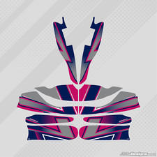 KOSMIC 2015 M5/M6/M7 STYLE FULL KART STICKER KIT - KARTING - OTK - JakeDesigns