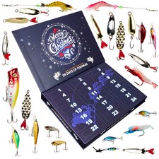 KreativeKraft Fishing Lover Advent Calendar 2024 Christmas Surprise Gift