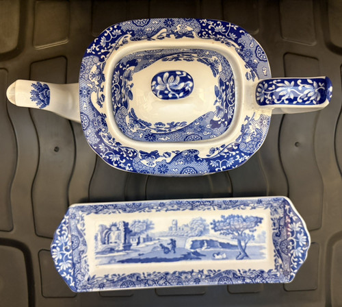Spode blue white - blue, &