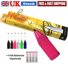 Handheld Milk Frother Frothy Coffee Electric Whisk Mixer Mini Kitchen Egg Beater