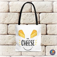 Say Cheese Happy Photography Moment Polyester Tote Bag