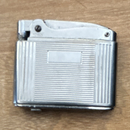 Ronson silver tone metal - ronson,