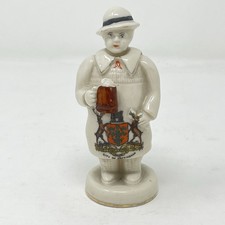 Antique Crested China Figurine