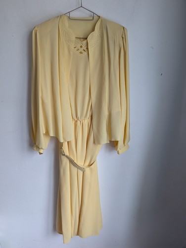 Vintage condici yellow - condici, dress