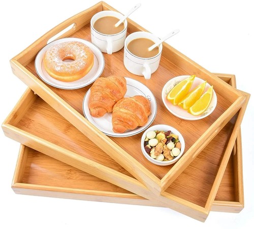 Pack bamboo serving - of,