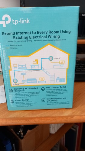 Passthrough powerline network - powerline,