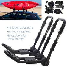 Conwy Kayak Roof Rack J Bars