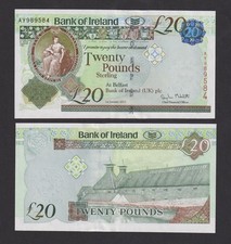 UNC Bank of Ireland £20