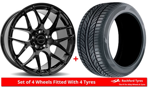 Alloy wheels tyres romac - 18",