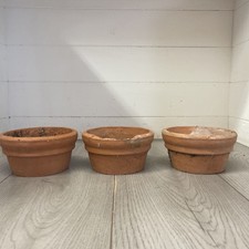 Vintage Terracotta Bulb Pots