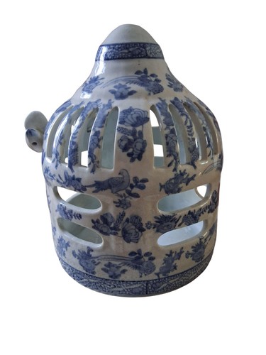 Vintage blue white porcelain - &,