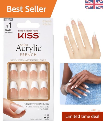 Kiss salon acrylic french - acrylic,