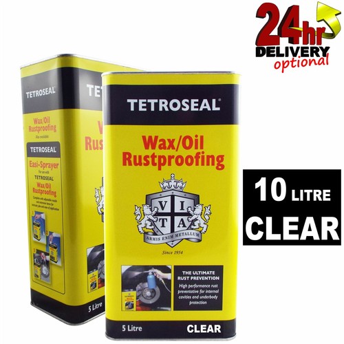 Tetroseal waxoil cavity clear - tetroseal,