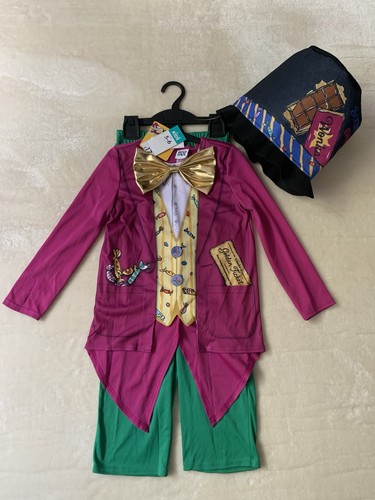 Kids willy wonka costume size - willy,