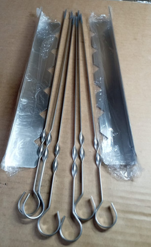 Bbq skewers set stainless - bbq,