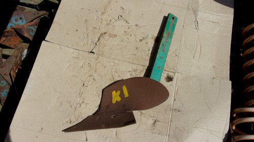 Kverneland plough skim - leg, lh