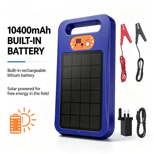 5km solar fence energizer - fence,
