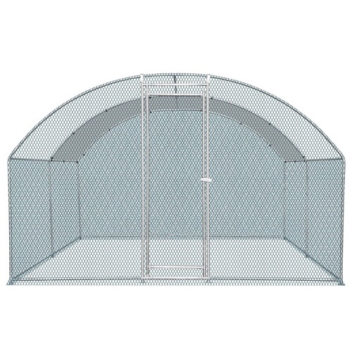 13x10ft walk metal chicken - walk-in,
