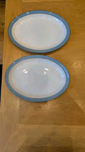 Denby colonial blue - blue, oval