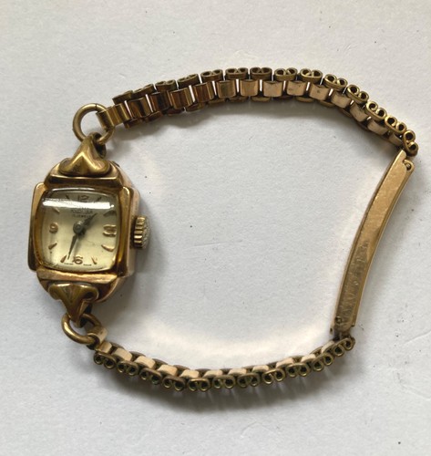 Roamer vintage wristwatch - vintage, gold