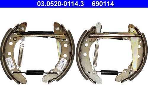 Brake shoe set ate - set,