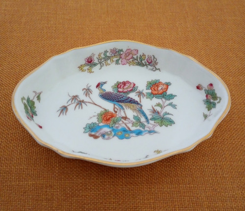 Wedgwood kutani crane - kutani, trinket