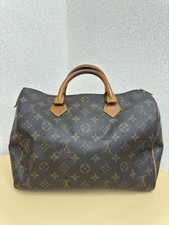 Louis Vuitton Speedy Shoulder Bag 30 Brown Canvas