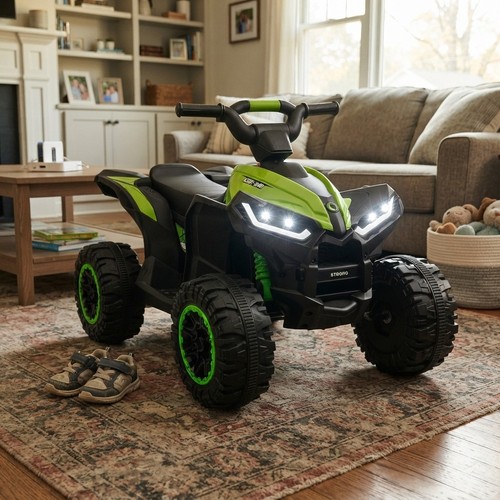 Deluxe 12v electric quad - quad, bike