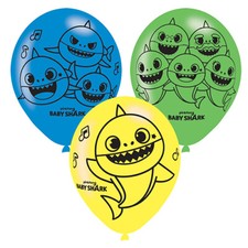 Pack of 6 Baby Shark 11 Inch