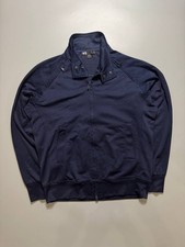Y-3 Yohji Yamamoto Men’s Track Jacket Size L – Navy – Zip Front High Collar