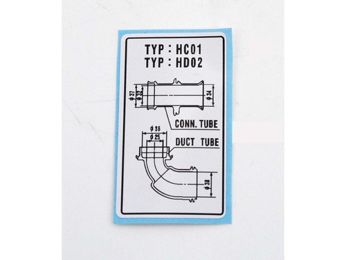 Inlet rubber dimensions - :, 30