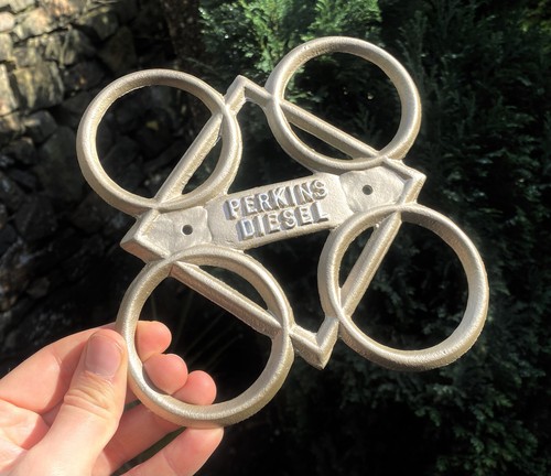 Perkins diesel engines badge - perkins,