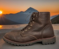 Chippewa Brown Leather Work