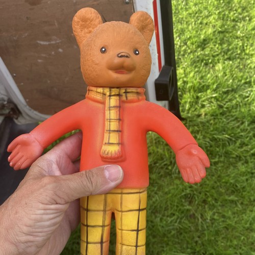 Vintage rupert bear - rupert, squeaky