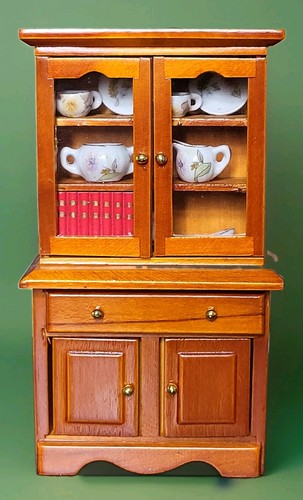 Miniature dolls house two draw - miniature,