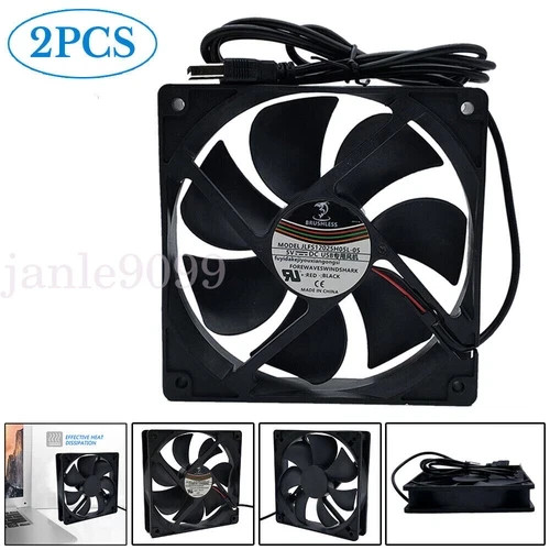 2pcs 12cm usb cooler - 12cm, 5v