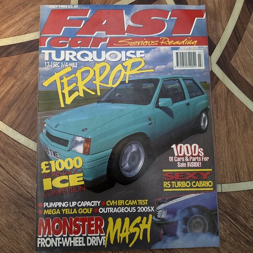 Fast car magazine july - july, 1995