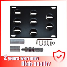 Bumper Tow Hook License Plate Mount Bracket Holder For Mazda3 Mazda6 CX-5 MX-5