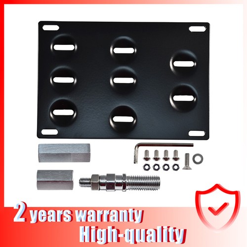 Bumper tow hook license plate - bumper,