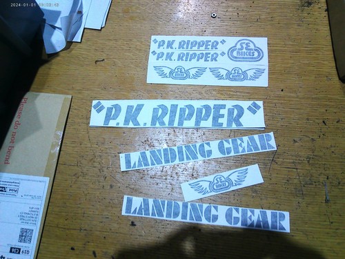 Nos vintage ripper decal - vintage,