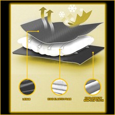 New Black Lycra Comfort Gel