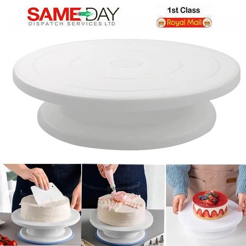 27cm rotating cake - icing, stand