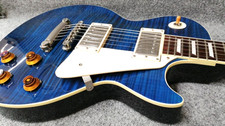TOKAI Les Paul Standard Guitar LS-136F See Thru Blue Made in Japan