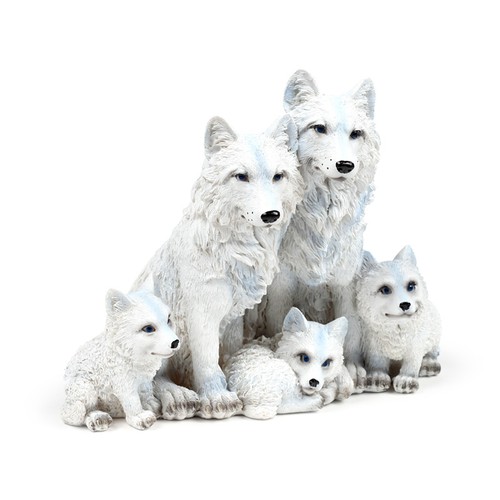 Pack wolf puppies family - pack,