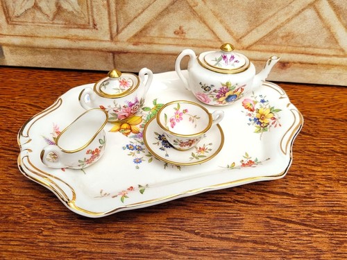 Hammersley miniature tea - miniature,