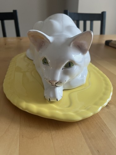 Carlton ware ceramic cat - ware,