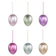 Pastel pearlescent eggs 6cm - eggs, |